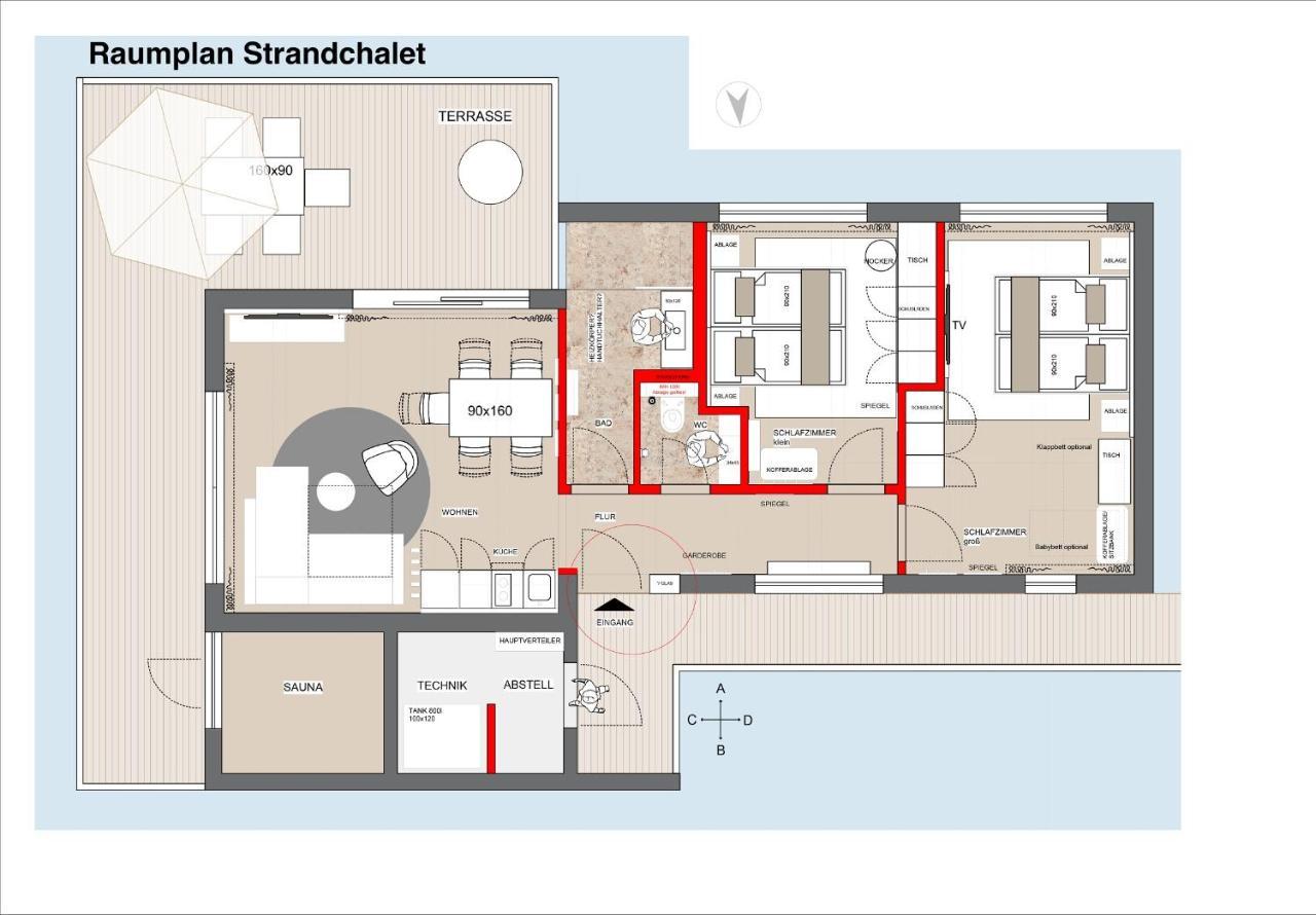 Chalet Resort Seenland Steinberg am See Exterior foto